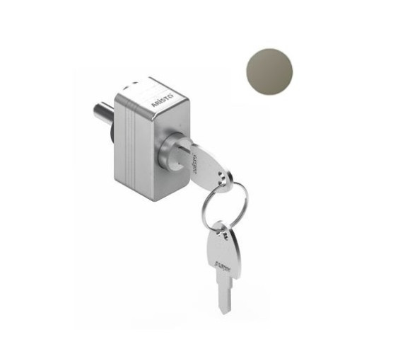 АРИСТО Замок универс. для дверей-купе, шампань   AS0812