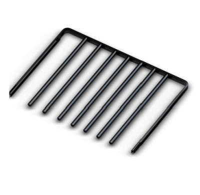 АРИСТО Вешалка для брюк выдвижная, серия 460, L=550, черный   WA0337