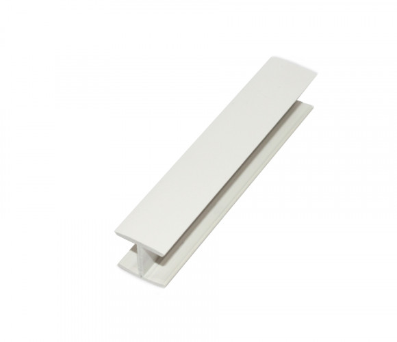 Соединитель цоколя 180гр. Белый, 100мм