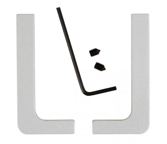 Заглушки откр. для горизонт. профиля GOLA BALANCE " L" Сатиновый хром   RZ051.01SC   БОЯРД