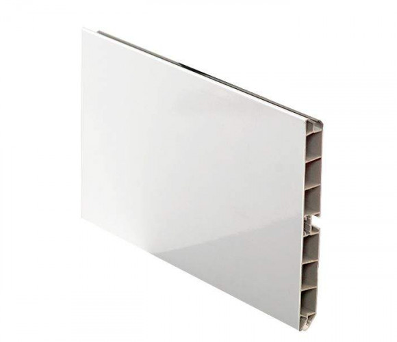 Цоколь кух. H=100мм, Белый ГЛЯНЕЦ 4м