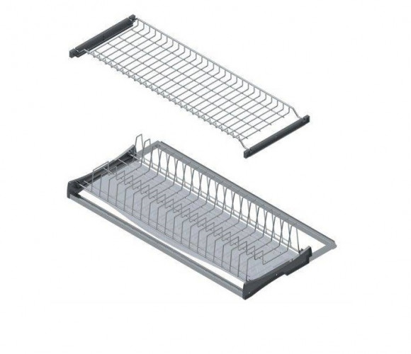 Посудосушитель Starax 700мм (660х295-345), нерж. сталь   S-5160-SS