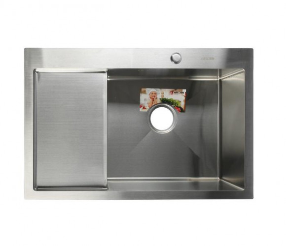 Мойка AFLORN правая R (780х510х230мм, толщ.3мм) Сталь шлифованная