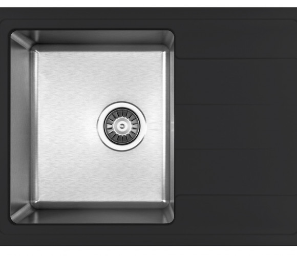 Мойка Florentina Комби 650 (650-480) Антрацит