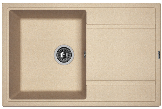 Мойка Florentina  Липси 780 (780*510) Песочный