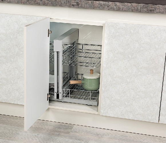 Волш.уголок Active Corner Классик, Starax 2-х.ярусный, шир.450 (700*510*560) левый S-3007-C