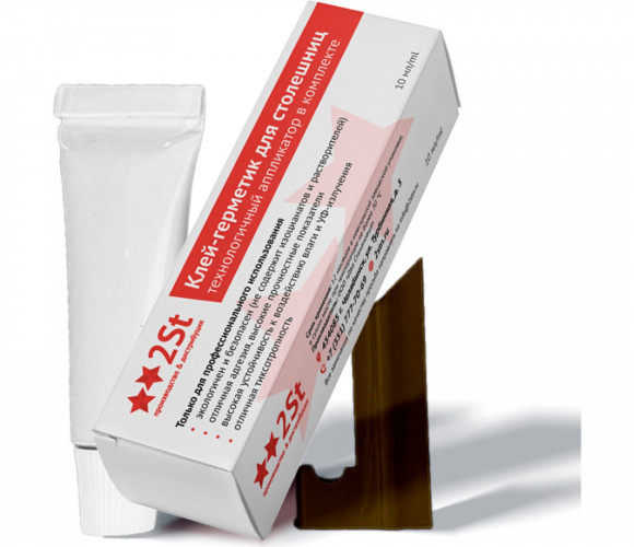 Герметик для кухонных столешниц  10мл, коричневый 2STN 298025