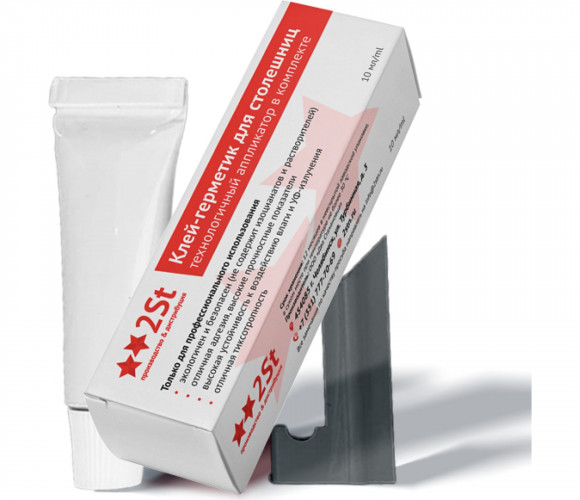 Герметик для кухонных столешниц  10мл, серый 2STN 297040