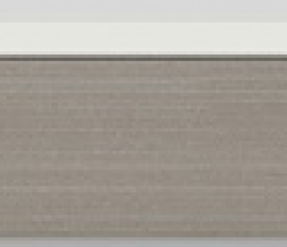 PMMA Кромка-Доппиа Альпийский белый-алюминий 1,3х23х75мм (PM W8902) EGGER