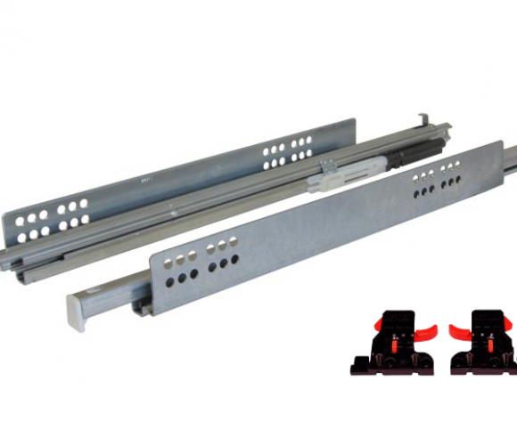 Samet Напр. SLIDEA част. выдв. с довод., LOCK FIX, 400 мм, 12722324