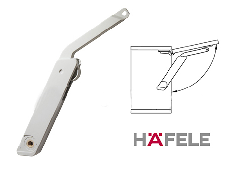 Механизм FREE flap 1.5 модель "B" (беж.), пластик серый