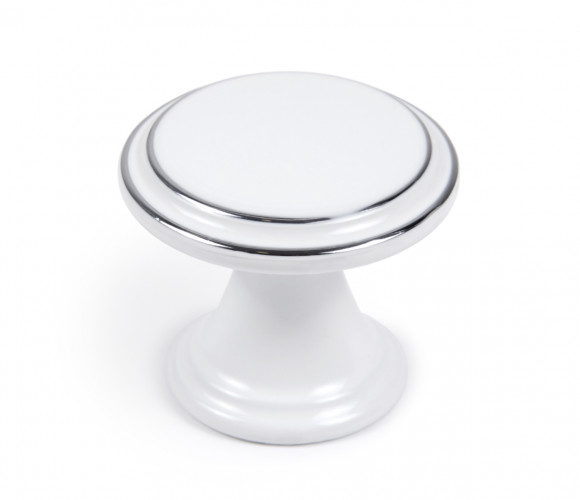 RC302CP/W.4 Хром полированный/Белый Ручка ODA