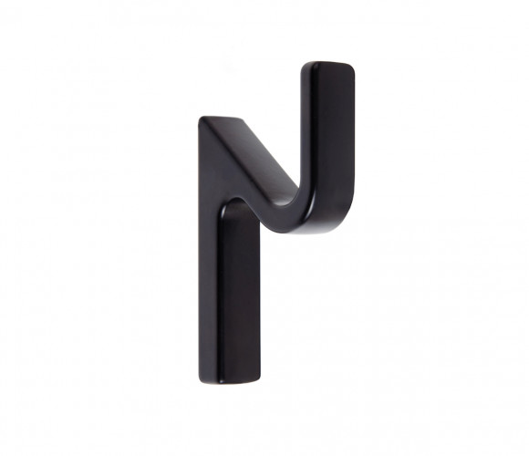 Крючок K107BL.13  Черный матовый  ZIGZAG