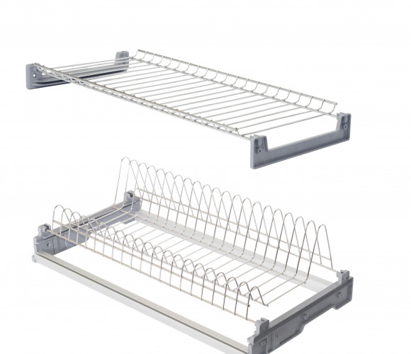 Посудосушитель Евро 500мм, нерж. с рамкой