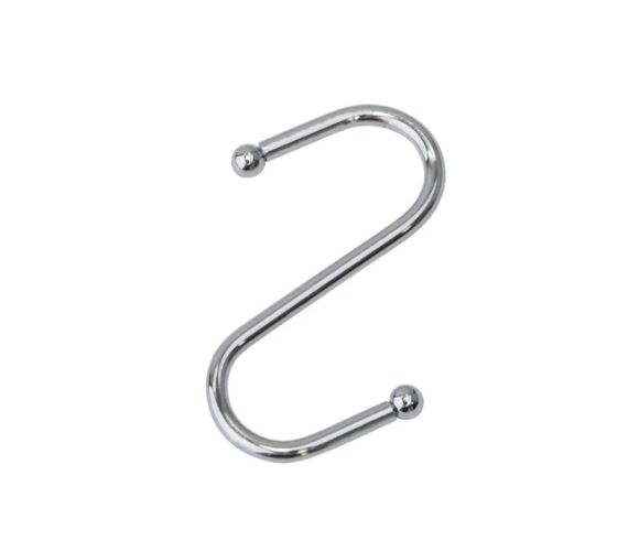Крючок большой для рейлинга, хром    LE 311B