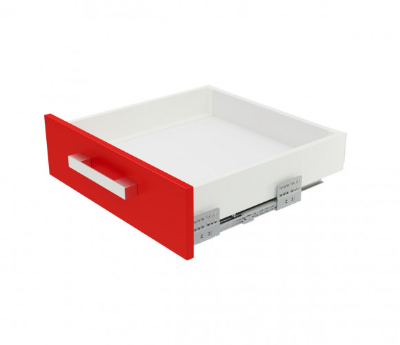 Ящик СТАРТ с ПРЯМЫМИ боковинами Белый SB18W.1/500, выс. стенки 86мм   АКЦИЯ