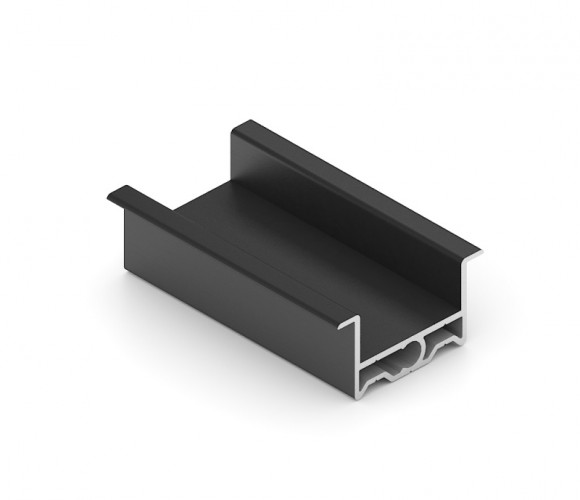 АРИСТО Профиль средний открытый NOVA, 5400, черный   NB0485