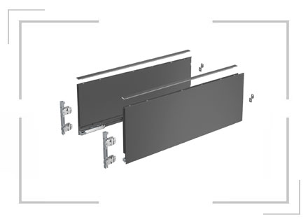 9255344 КОМПЛЕКТ КОРОБА AVANTECH YOU, H187,NL350,АНТРАЦИТ