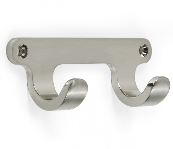 Крючок K220BSN.2 Атласный сатиновый никель   TWIN