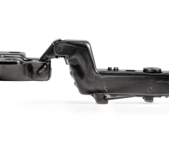 Петля BOYARD NEO PROFI с доводчиком, вкладная, черный никель   H306C02/BN