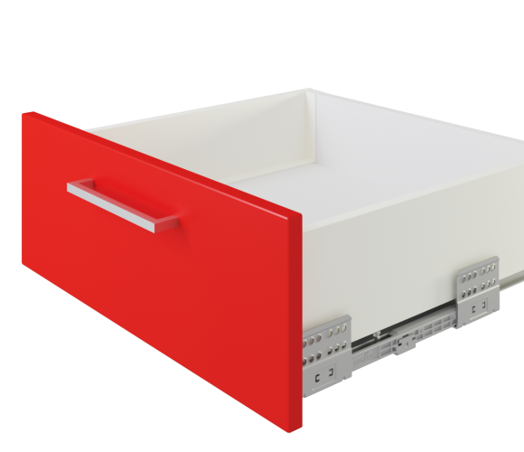 Ящик СТАРТ с ПРЯМЫМИ боковинами Белый SB19W.1/500, выс. стенки 118мм   АКЦИЯ