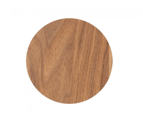 Заглушка самокл. d=20 мм  Орех Мармара 101084W (12шт/лист)    REHAU