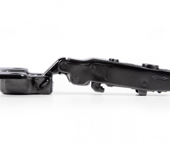 Петля BOYARD NEO PROFI PUSH без пружины, накладная, черн. ник. H961A02/BN