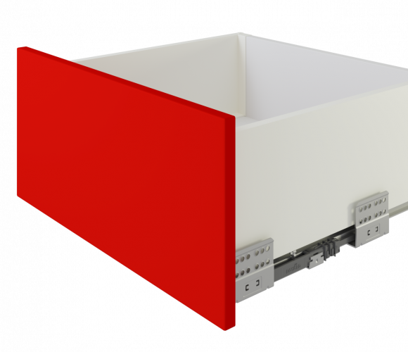 Ящик СТАРТ PUSH с ПРЯМЫМИ боковинами Белый SB30W.1/300, выс. стенки 167мм