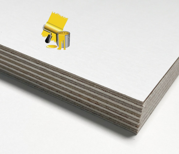  Фанера ФСФ 2530-1265-16мм белая под покраску