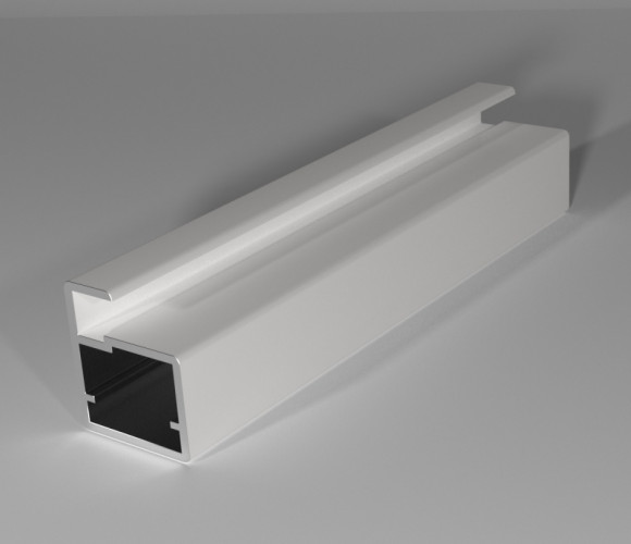 Профиль AL  F 1-31 Серебро Полированное 2000мм****