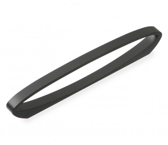 Ручка - профильная PA 039.128.010 Черный глубоко-матовый №33 (ПЗ)