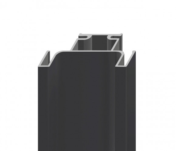 Профиль GOLA BALANCE вертикаль. C-образный, Черный 2900мм   RP053BL.1/000/2900   БОЯРД