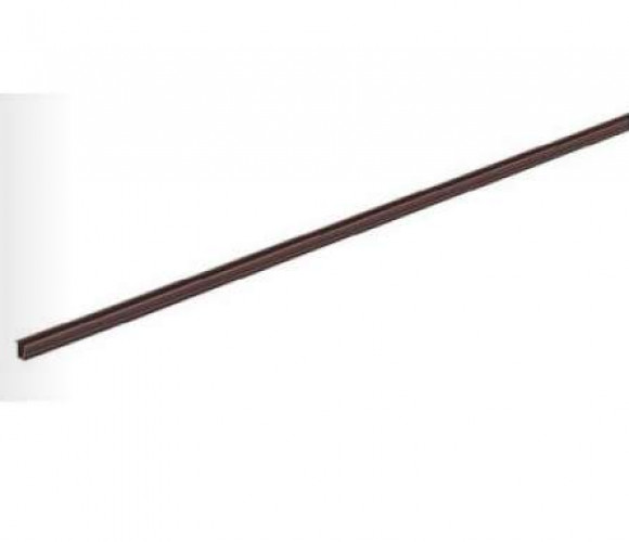 102691200 STB35, нижний напр. профиль, пластмасса, коричневый, 2500мм