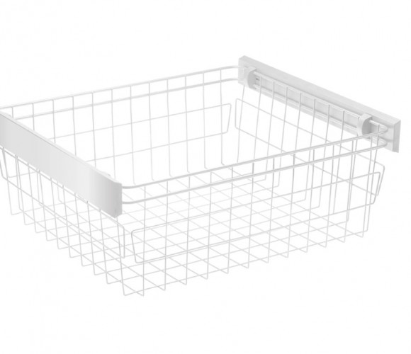 Корзина для белья SMART, в модуль 900мм, Белый, шар. напр.  GTV   W-WKO90-BP-10