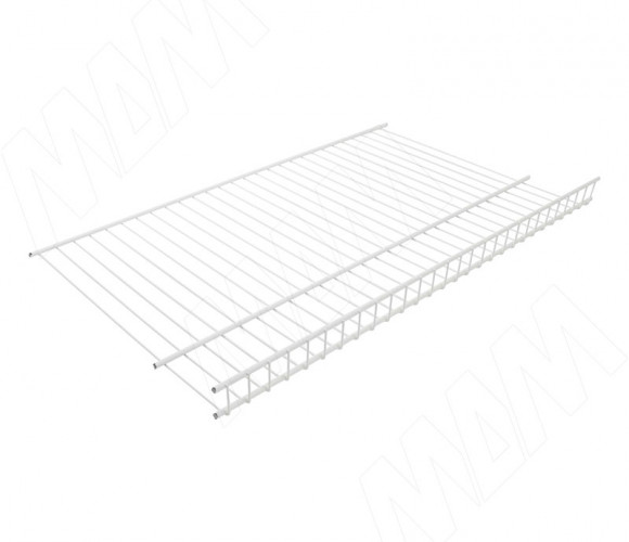 Полка сетчатая 400х3000  БЕЛАЯ    (продажа 1,5 м/п и 3м/п)
