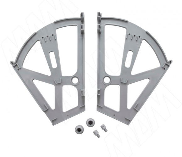 Обувница двойная Серая  PU7020GR