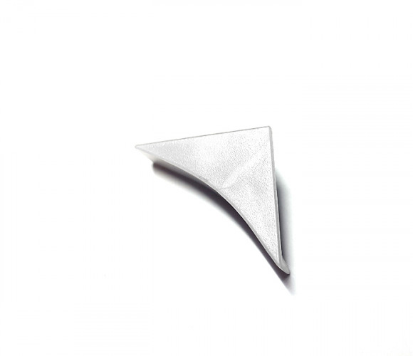 Заглушка к плинтусу 494-201   AK494-201 белая (по штучно)