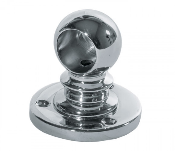 Держатель для рейлинга торцевой малый, Хром  Т2855/16.CR