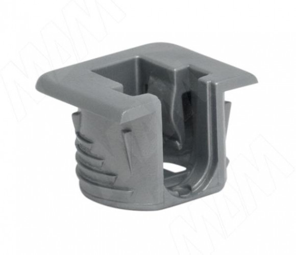 Полкодержатель для деревянных полок с фиксацией, серый FLIPPER   2574 30