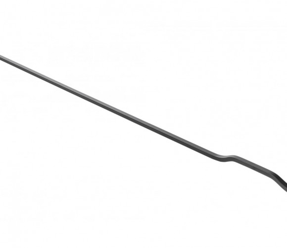 Ручка алюминиевая GRAVEL L-1200мм, черный матовый   UA-GRAVEL-1200-20М