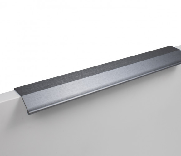 RT112BGR.1/224/300 Брашированный серый Ручка METRICA