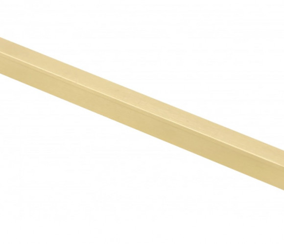 Ручка алюминиевая PILLAR 160мм/190мм, светлое брашированное золото   UA-PILLAR-160-22