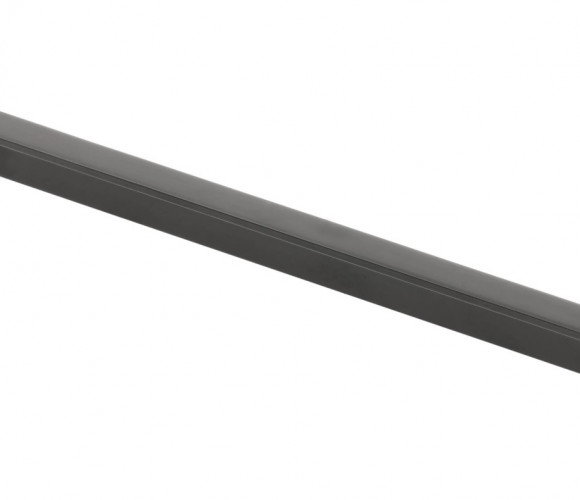 Ручка алюминиевая PILLAR 160мм/190мм, черный матовый   UA-PILLAR-160-20M