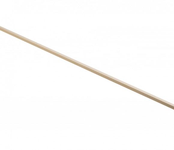 Ручка алюминиевая PILLAR L-1200мм, светлое брашированное золото  UA-PILLAR-1200-22