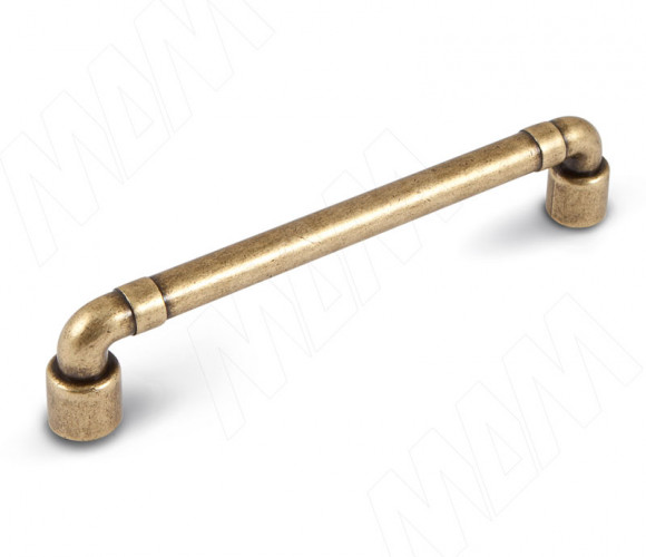 Ручка-скоба 128мм бронза состаренная  WMN.785.128.00D1