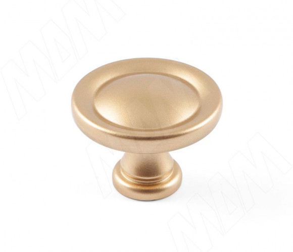 Ручка-кнопка D31мм латунь WPO.841.031.006C