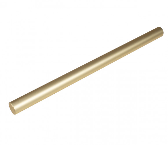 PR001MBSG.1/128 Матовое браширован.сатиновое золото Пруток NUDE для ручки