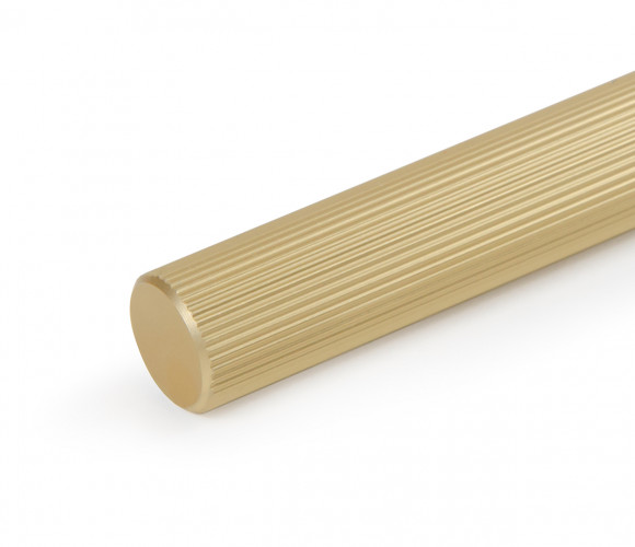 PR003MBSG.1/960 Матовое браширован.сатиновое золото Пруток LINE для ручки
