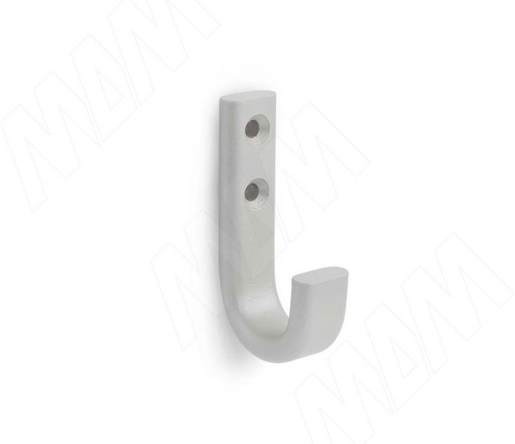 Крючок однорожковый хром матовый  HK.01.CRM