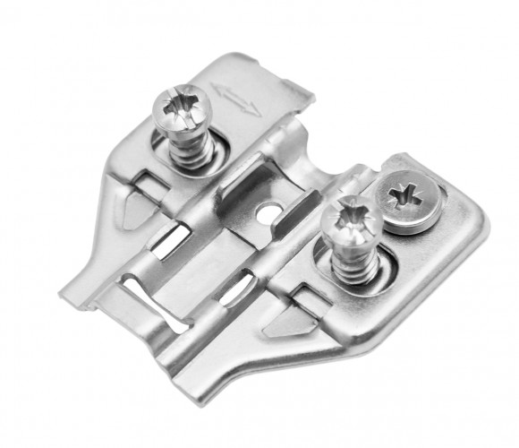 Монтажная планка H5032 с эксцентриком и евровинтами, для петель NEO (305, 306, 642, 742), H=2мм   БОЯРД